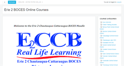 Desktop Screenshot of courses.e2ccb.org
