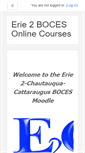 Mobile Screenshot of courses.e2ccb.org