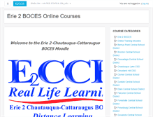 Tablet Screenshot of courses.e2ccb.org